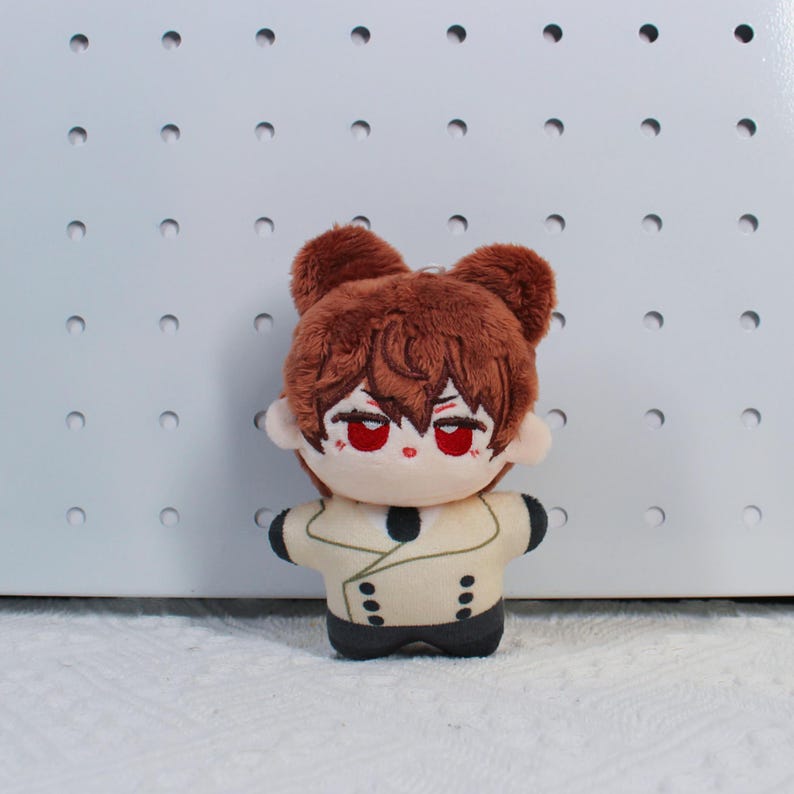 Persona 5 Chibi Plush Joker & Crow 4-inch Dolls Bag Charms Fanmade Phantom Thieves detail image 5