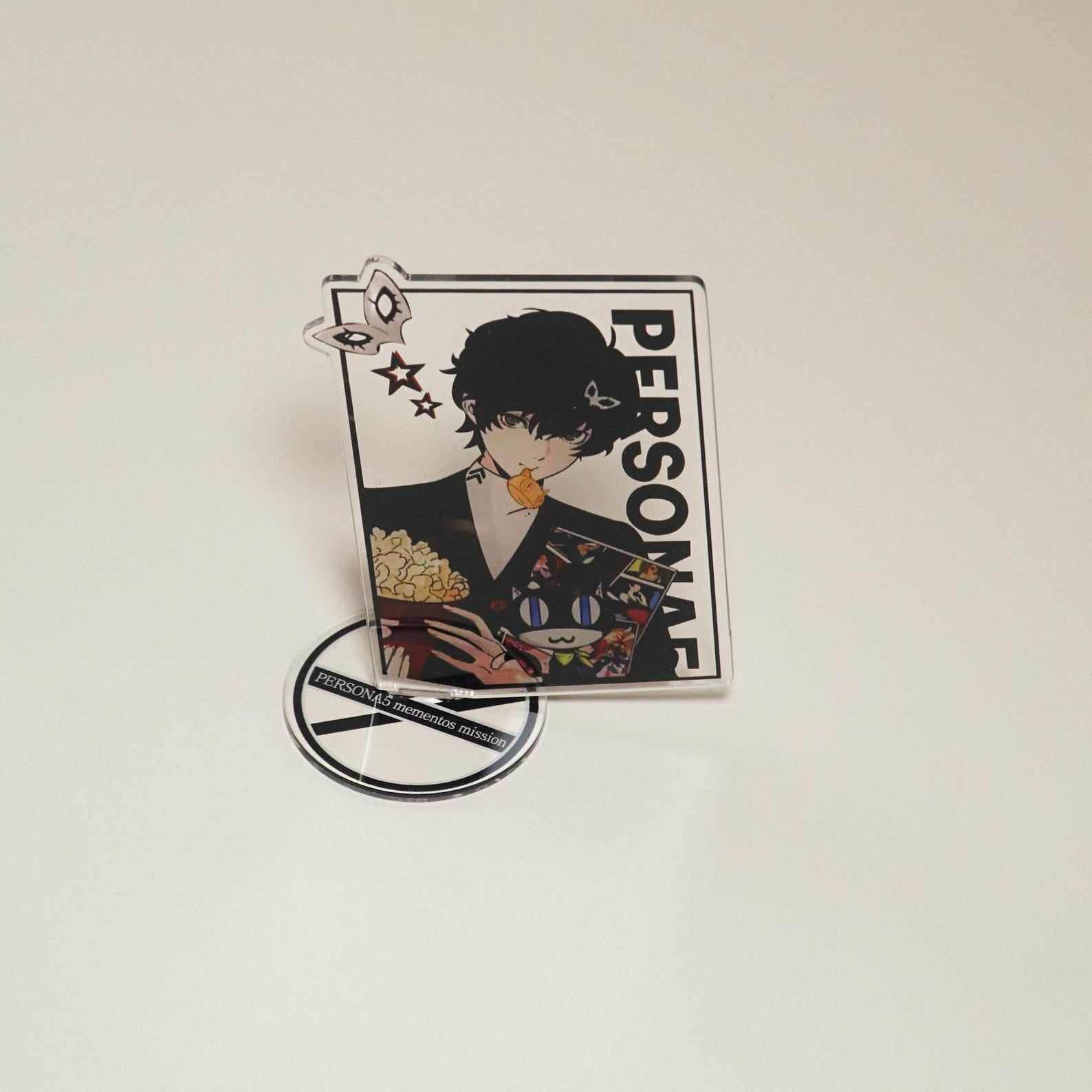 Persona 5 Joker Acrylic Standee Ren Amamiya Desk Figure Fanmade P5 Game Gift Collectible detail image 4