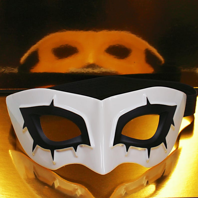 Persona 5 Joker Fake Glasses Ren Amamiya Accessories Halloween Cosplay Costume Fanmade detail image 6