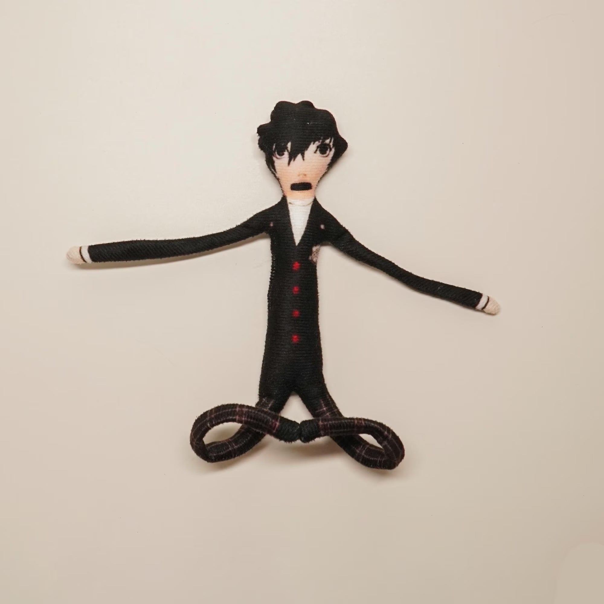 Persona 5 Phantom Thieves Abstract Wire Dolls Joker Crow Panther Fanmade P5 Collectible Figures detail image 10
