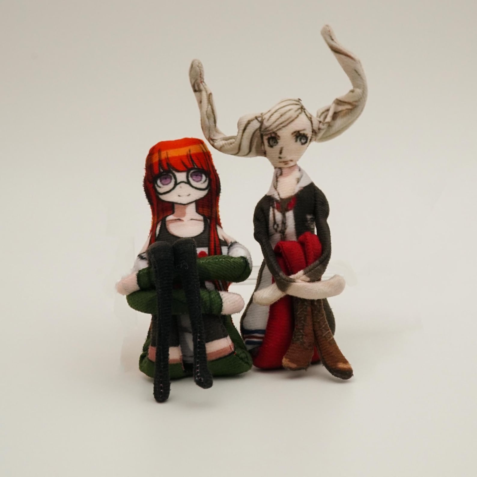 Persona 5 Phantom Thieves Abstract Wire Dolls Joker Crow Panther Fanmade P5 Collectible Figures detail image 3