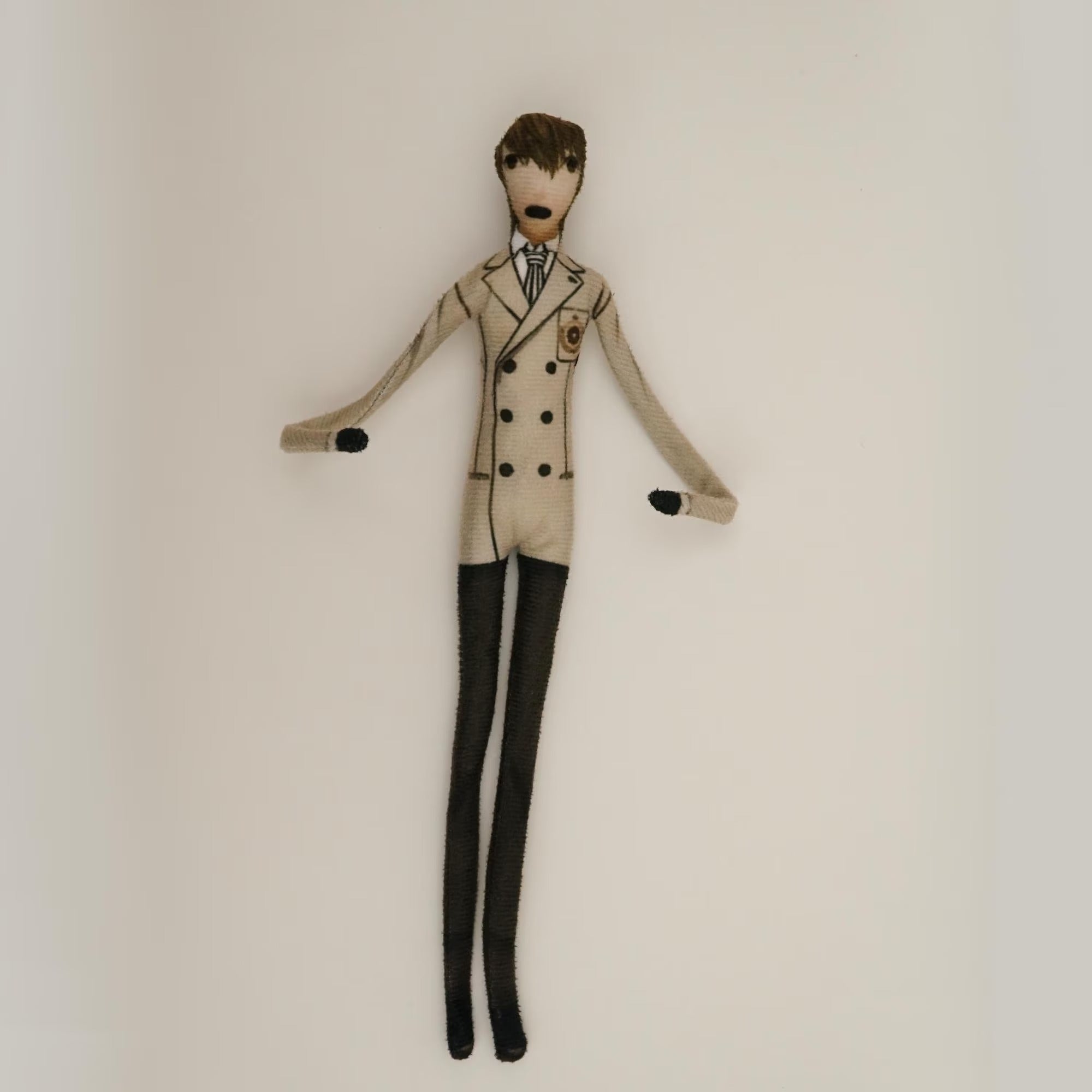 Persona 5 Phantom Thieves Abstract Wire Dolls Joker Crow Panther Fanmade P5 Collectible Figures detail image 7