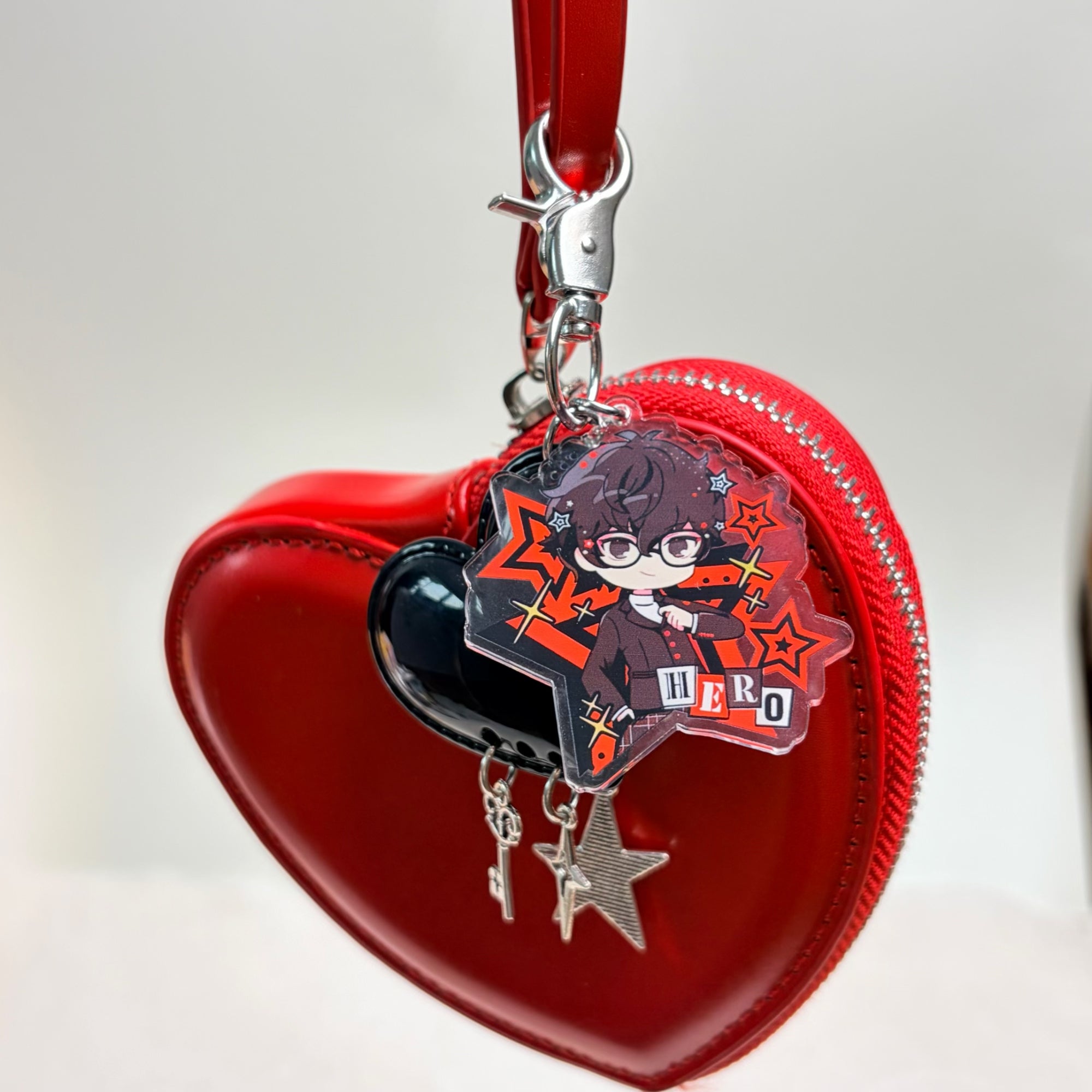 Persona 5 Royal Acrylic Keychain Joker Makoto Futaba Akechi Kasumi Phantom Thieves Fanmade Charm detail image 4