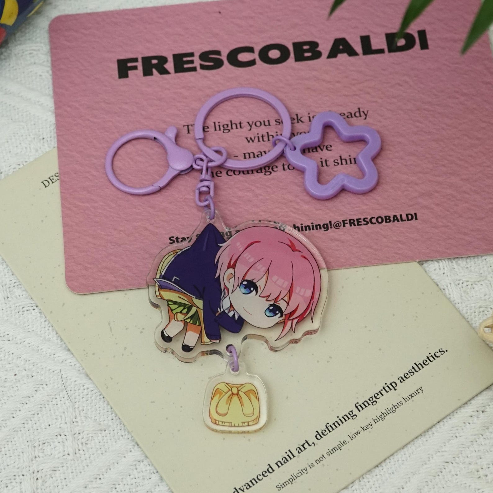 Quintessential Quintuplets Chibi Keychains Ichika Nino Miku Yotsuba Itsuki Nakano Sisters Acrylic Charms Fanmade Set detail image 2