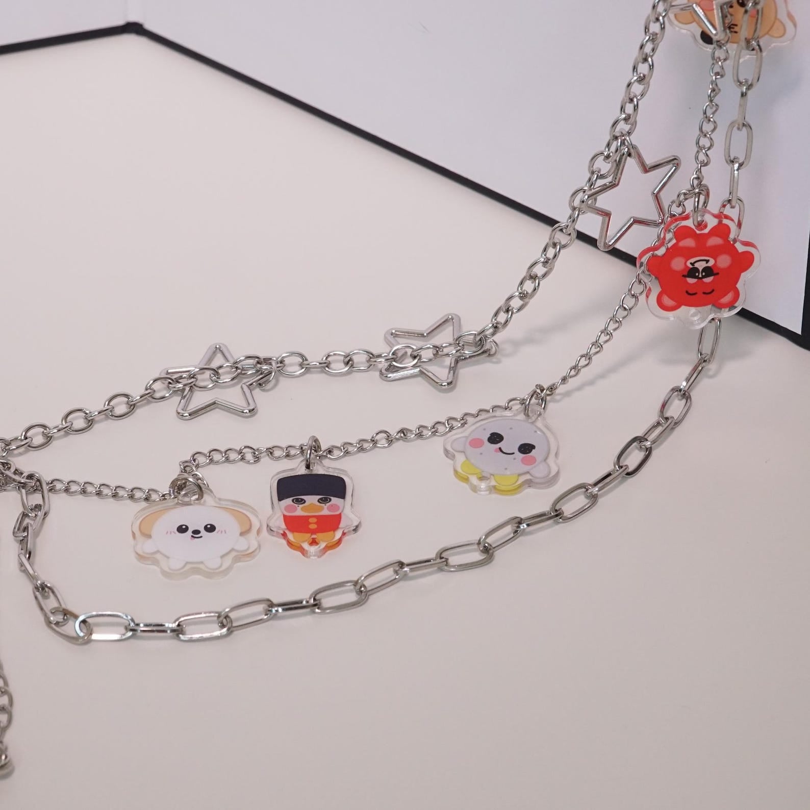 RIIZE We Little RIIZE Mascot Acrylic Bag Charm Set Fanmade Kpop OT7 Cute Bag Accessory Gift BRIIZE detail image 4