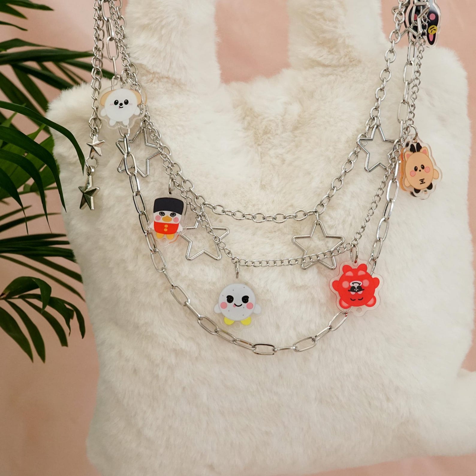 RIIZE We Little RIIZE Mascot Acrylic Bag Charm Set Fanmade Kpop OT7 Cute Bag Accessory Gift BRIIZE detail image 2