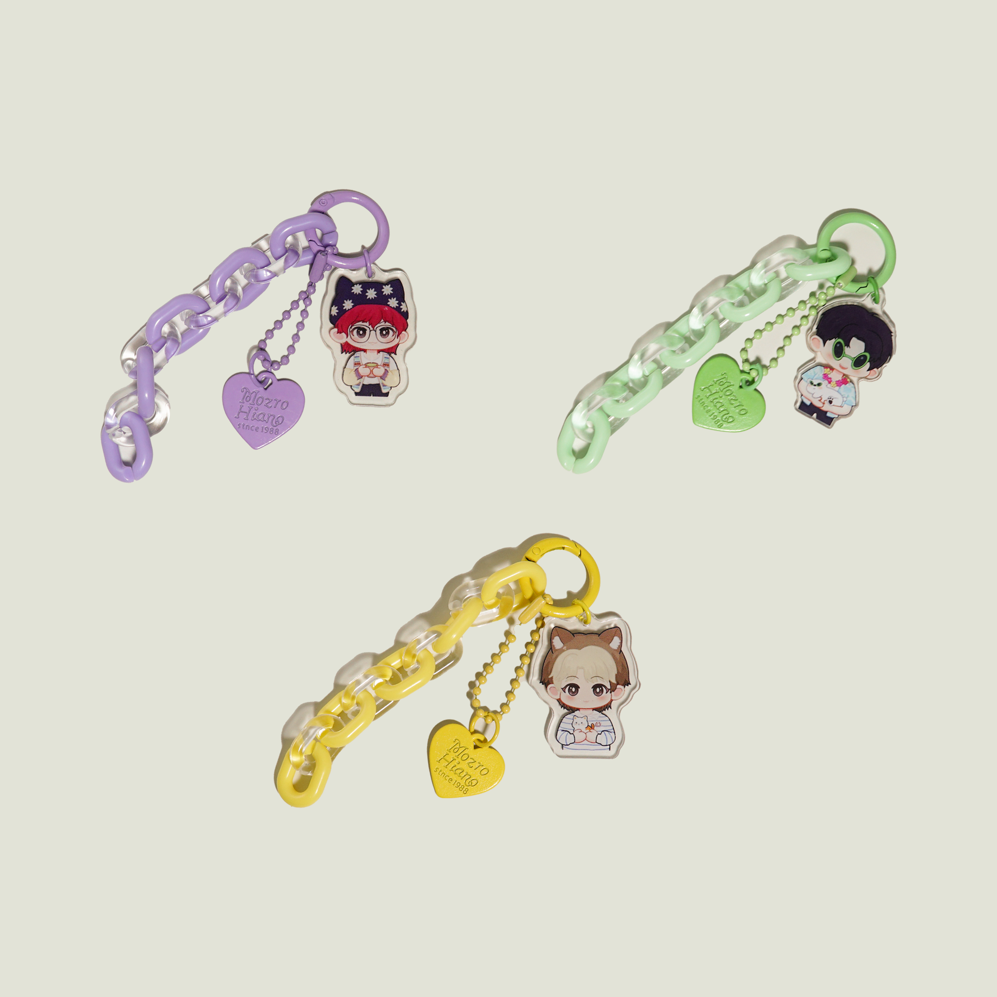 SEVENTEEN Acrylic Keychain Set Hand-Drawn Fan Art Charms Fanmade SVT for CARAT detail image 11