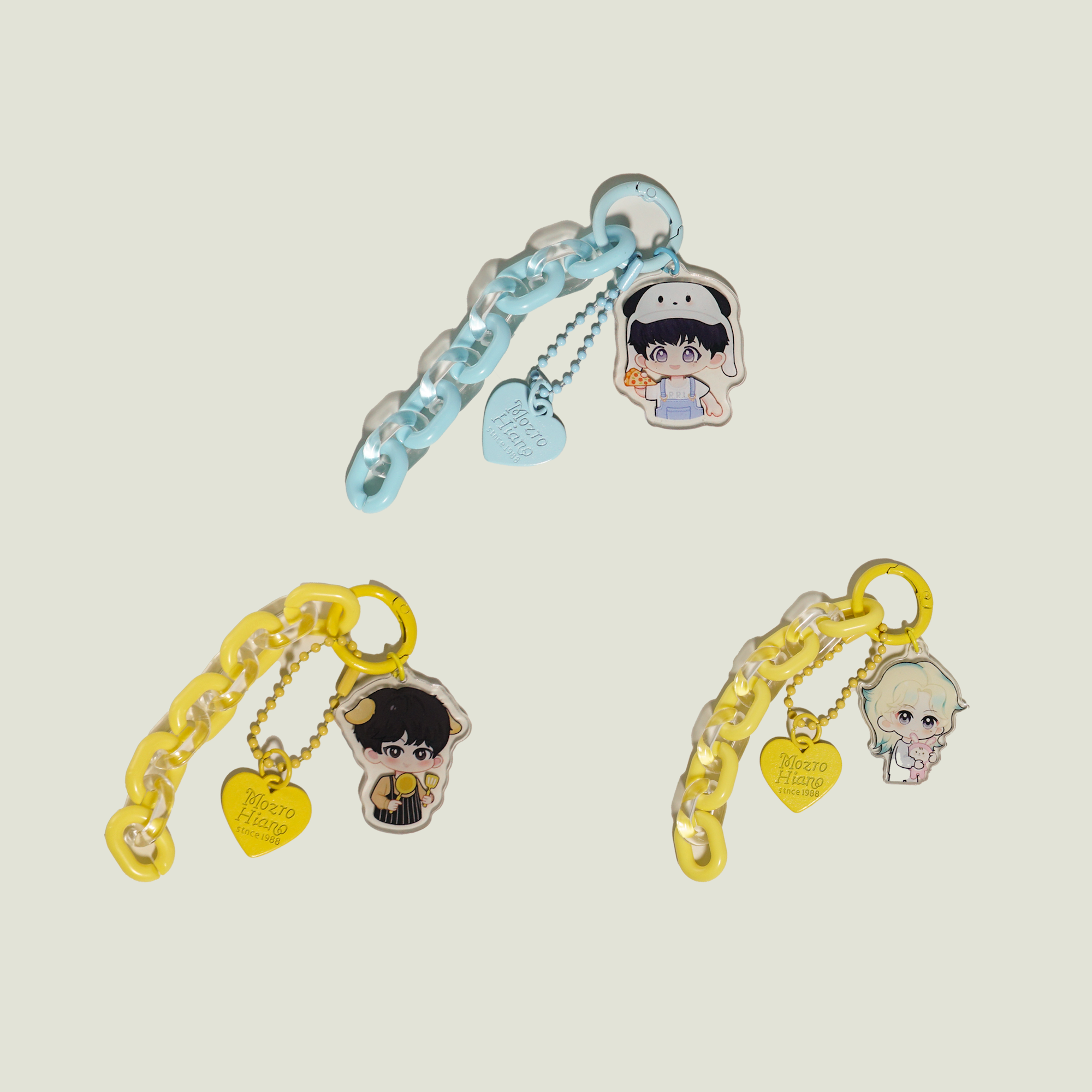 SEVENTEEN Acrylic Keychain Set Hand-Drawn Fan Art Charms Fanmade SVT for CARAT detail image 4