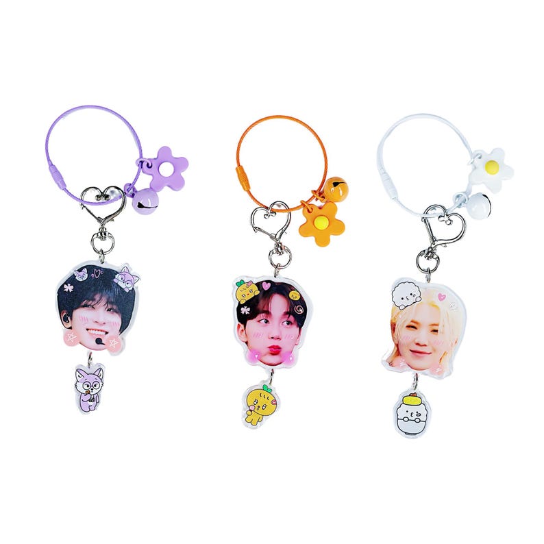 SEVENTEEN-SVT-Acrylic-Keychain-Set-Fanmade-Kpop-Bag-Charms-for-CARAT-5