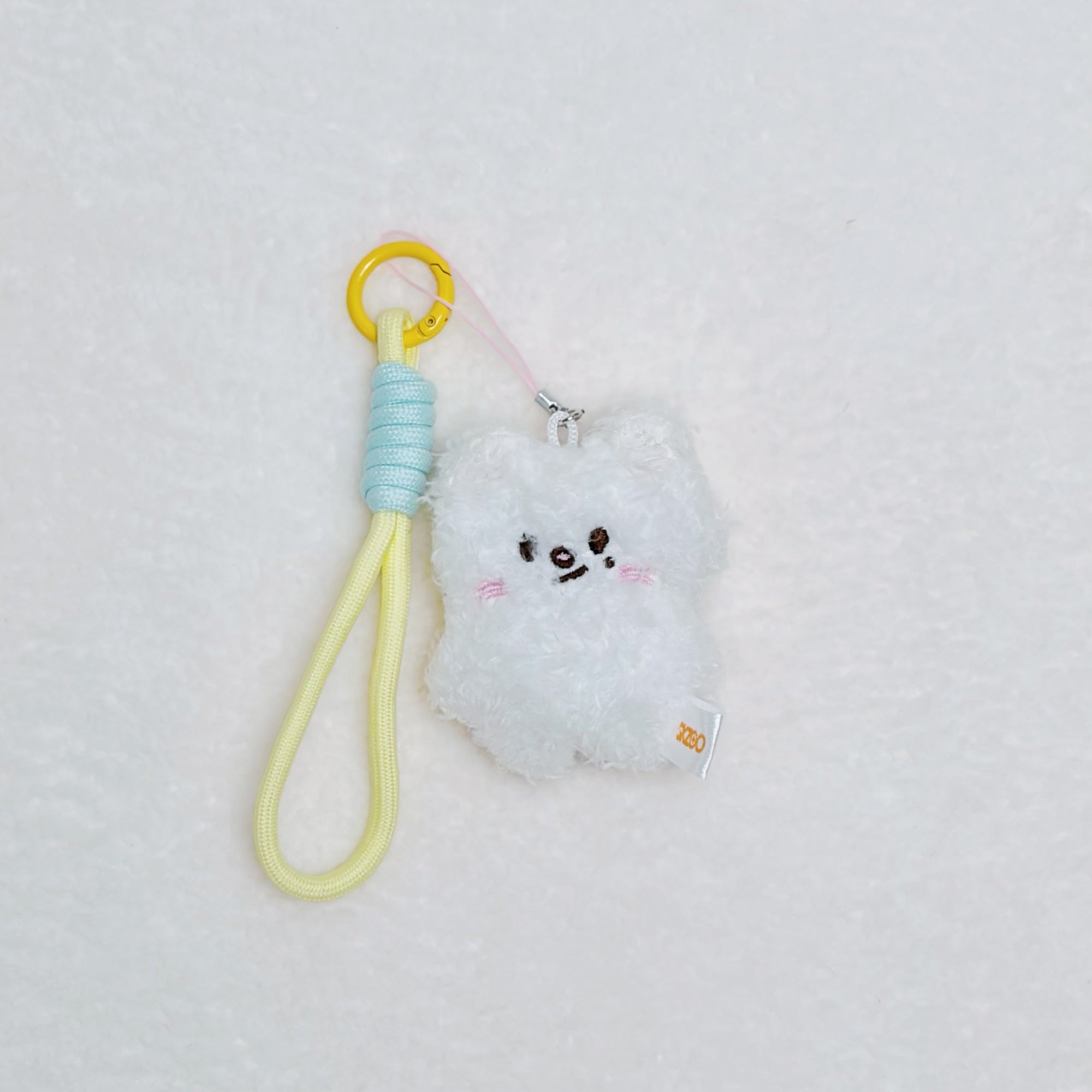 SKZOO Fluffy Plush Keychain Stray Kids Fanmade Curly Fur Mascot Bag Charm STAY Gift Wolf Chan Leebit Dwaekki Jiniret Han BbokAri PuppyM FoxI Ny detail image 10