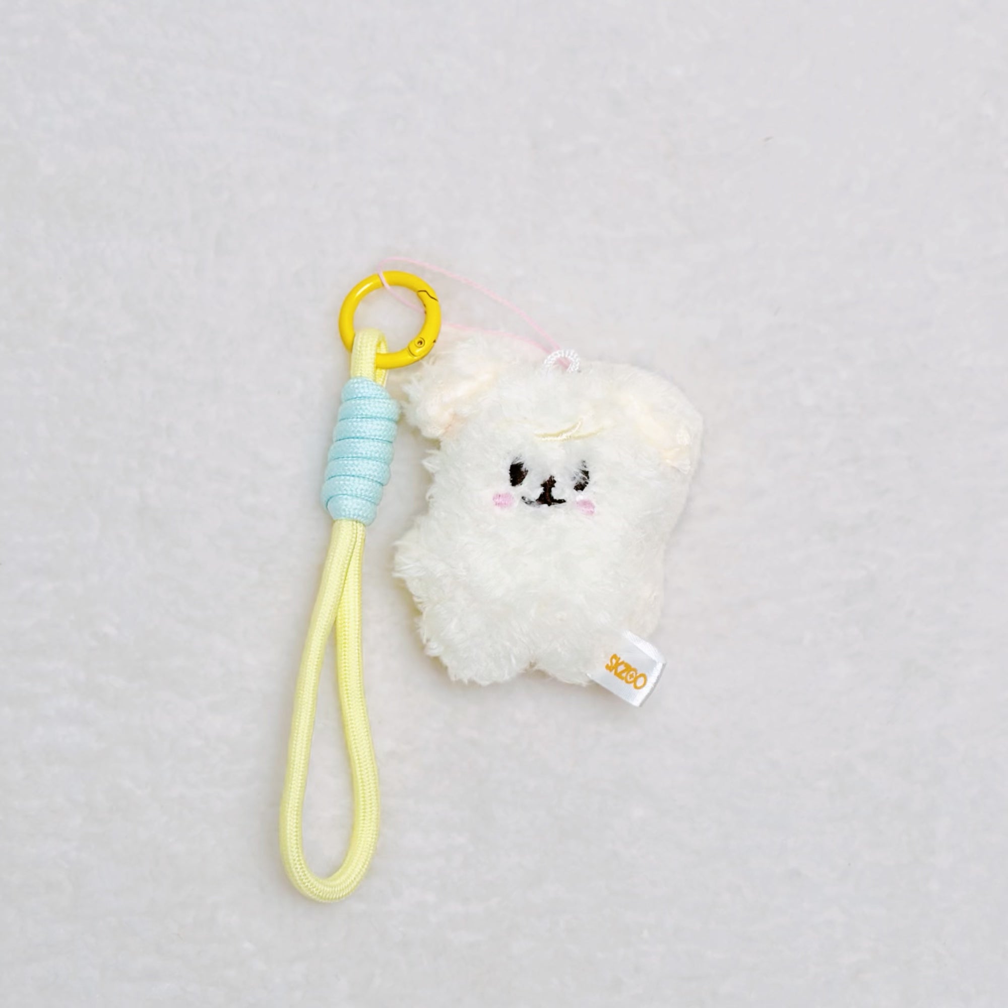 SKZOO Fluffy Plush Keychain Stray Kids Fanmade Curly Fur Mascot Bag Charm STAY Gift Wolf Chan Leebit Dwaekki Jiniret Han BbokAri PuppyM FoxI Ny detail image 13