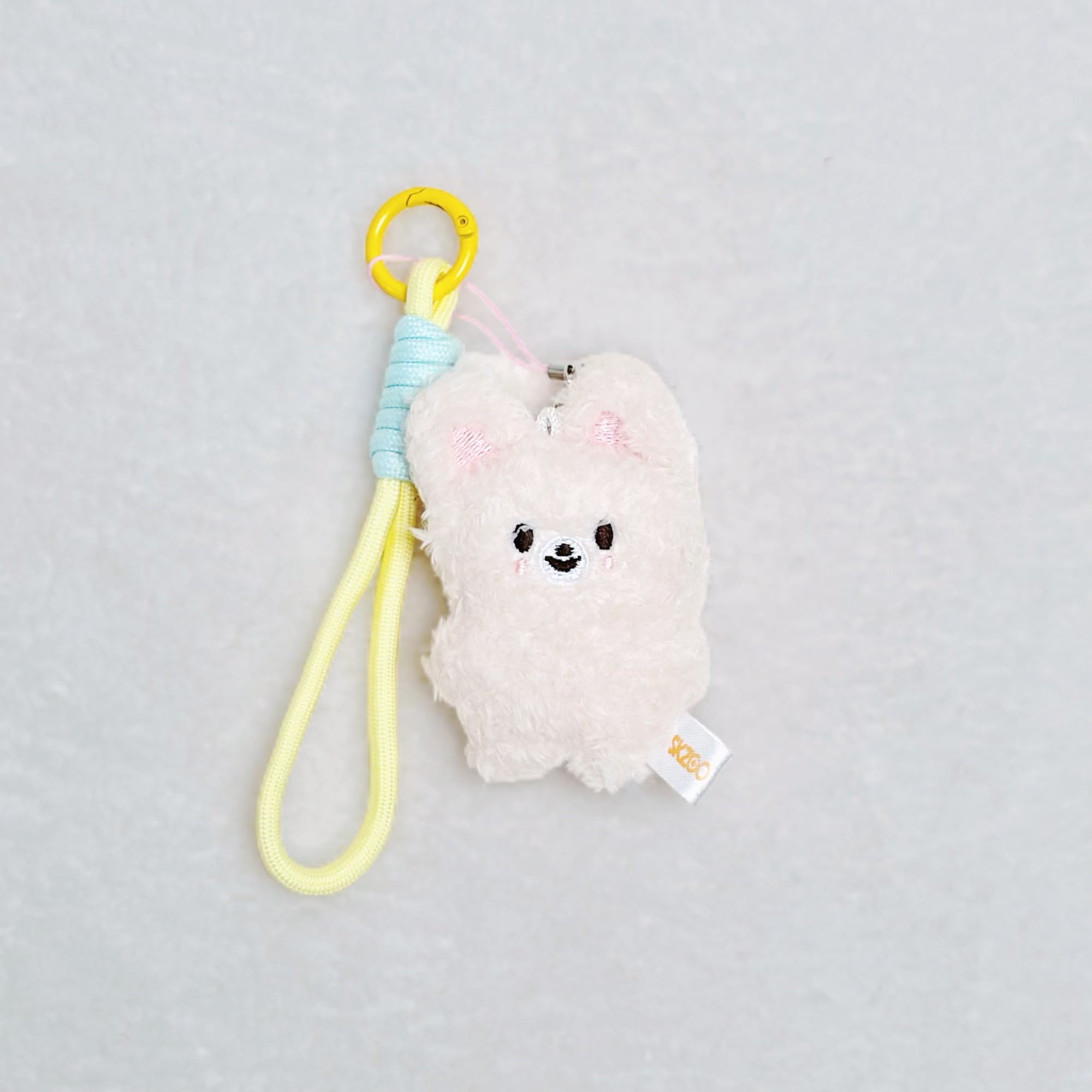 SKZOO Fluffy Plush Keychain Stray Kids Fanmade Curly Fur Mascot Bag Charm STAY Gift Wolf Chan Leebit Dwaekki Jiniret Han BbokAri PuppyM FoxI Ny detail image 14