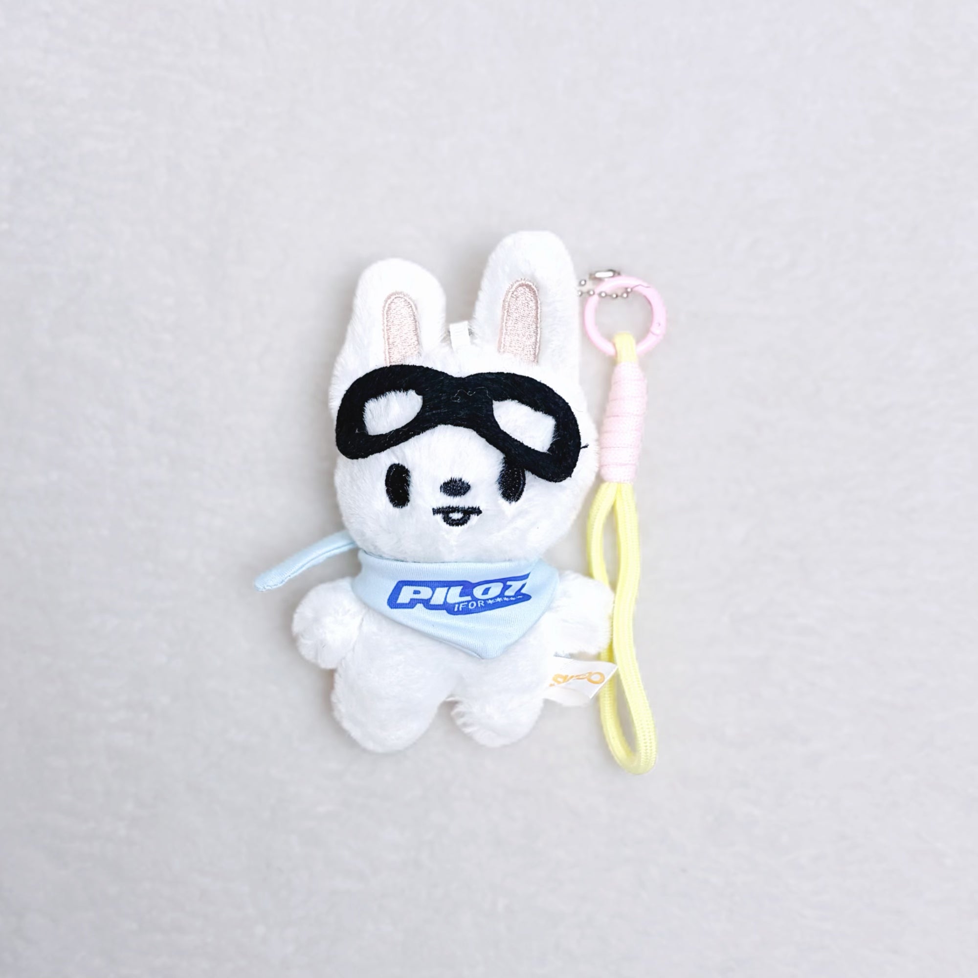 Stray Kids SKZOO Pilot Plush Keychain 4 Inch Fanmade Mascot Bag Charms Wolf Chan Leebit Dwaekki Jiniret