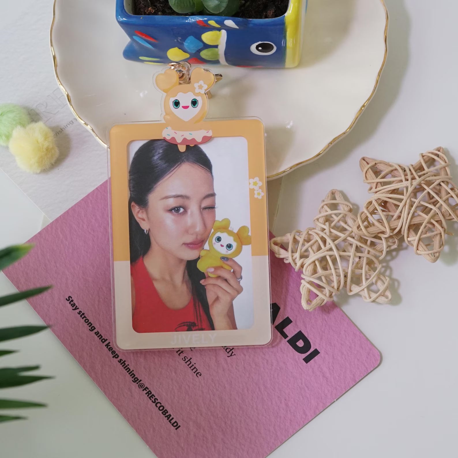 TWICE 2026 Season’s Greetings Photocard Set with Free Member Acrylic Card Holder Kpop Fanmade ONCE Gift detail image 7