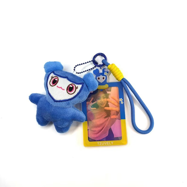 TWICE-Lovelys-Acrylic-Card-Holder-Set-With-Plush-Charm-Funmade-Kpop-Merch-For-ONCE-9