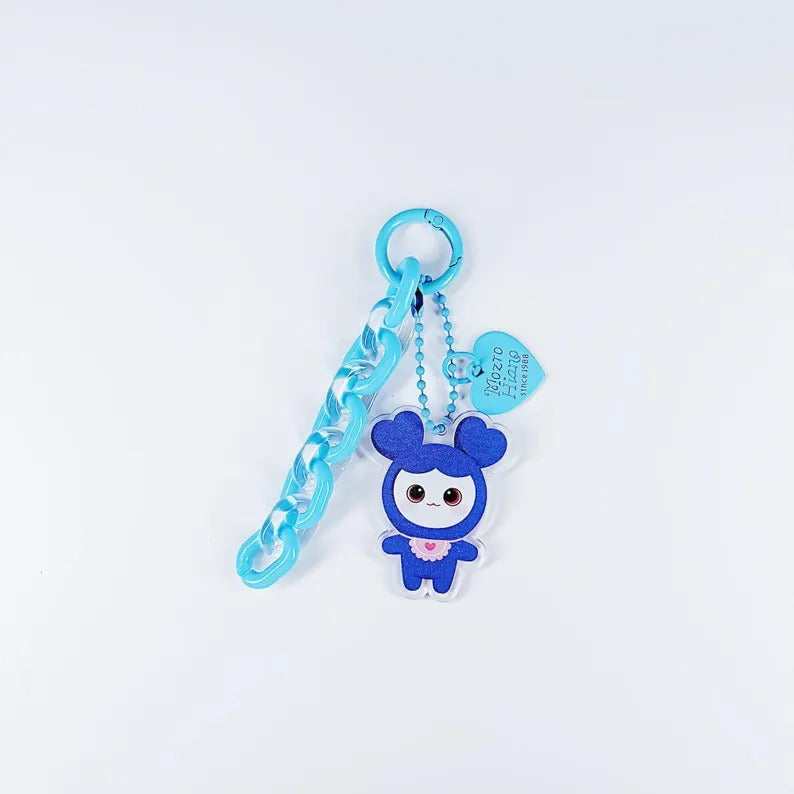 TWICE-Lovelys-Acrylic-Keychain-Set-Fanmade-Kpop-Charms-for-ONCE-2