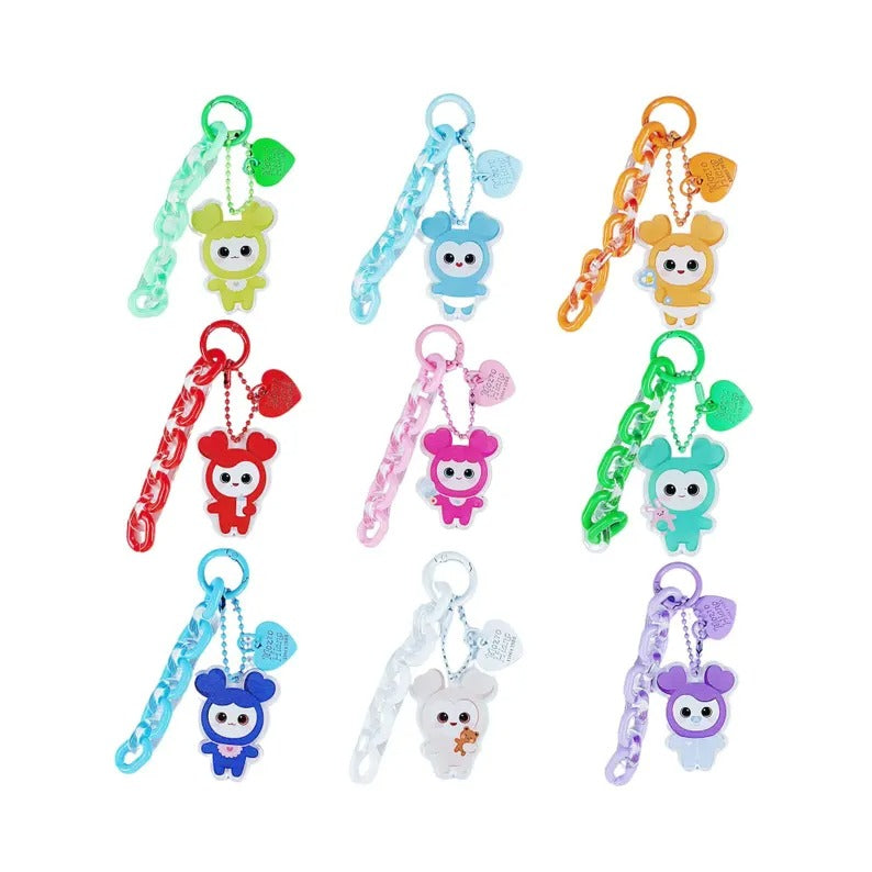 TWICE LOVELYS acrylic keychain set fanmade Kpop charms for ONCE