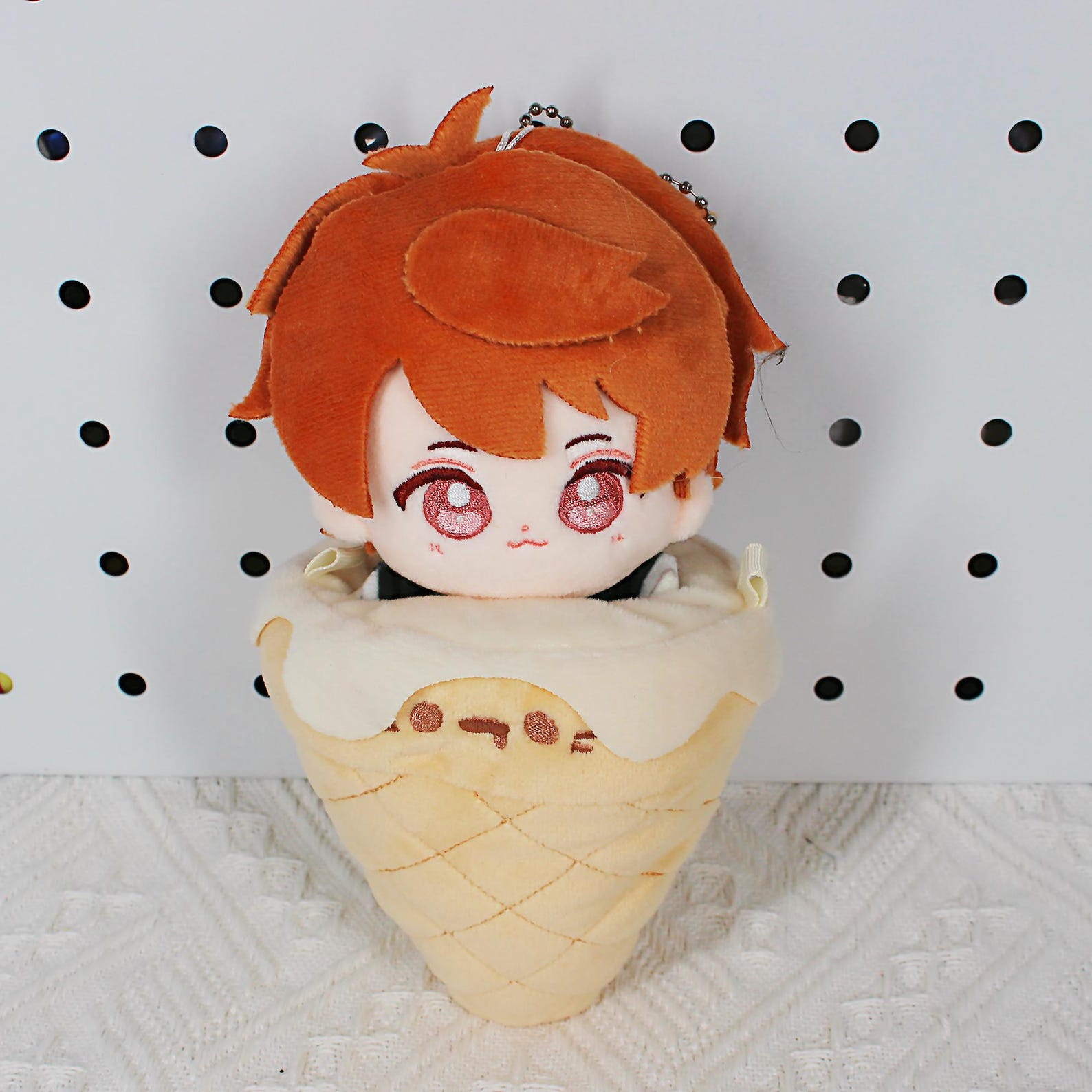 Tears of Themis Luke Pearce Plush Keychain ToT 4 Inch Chibi Plush Bag Accessory NXX Fanmade Gift detail image 6