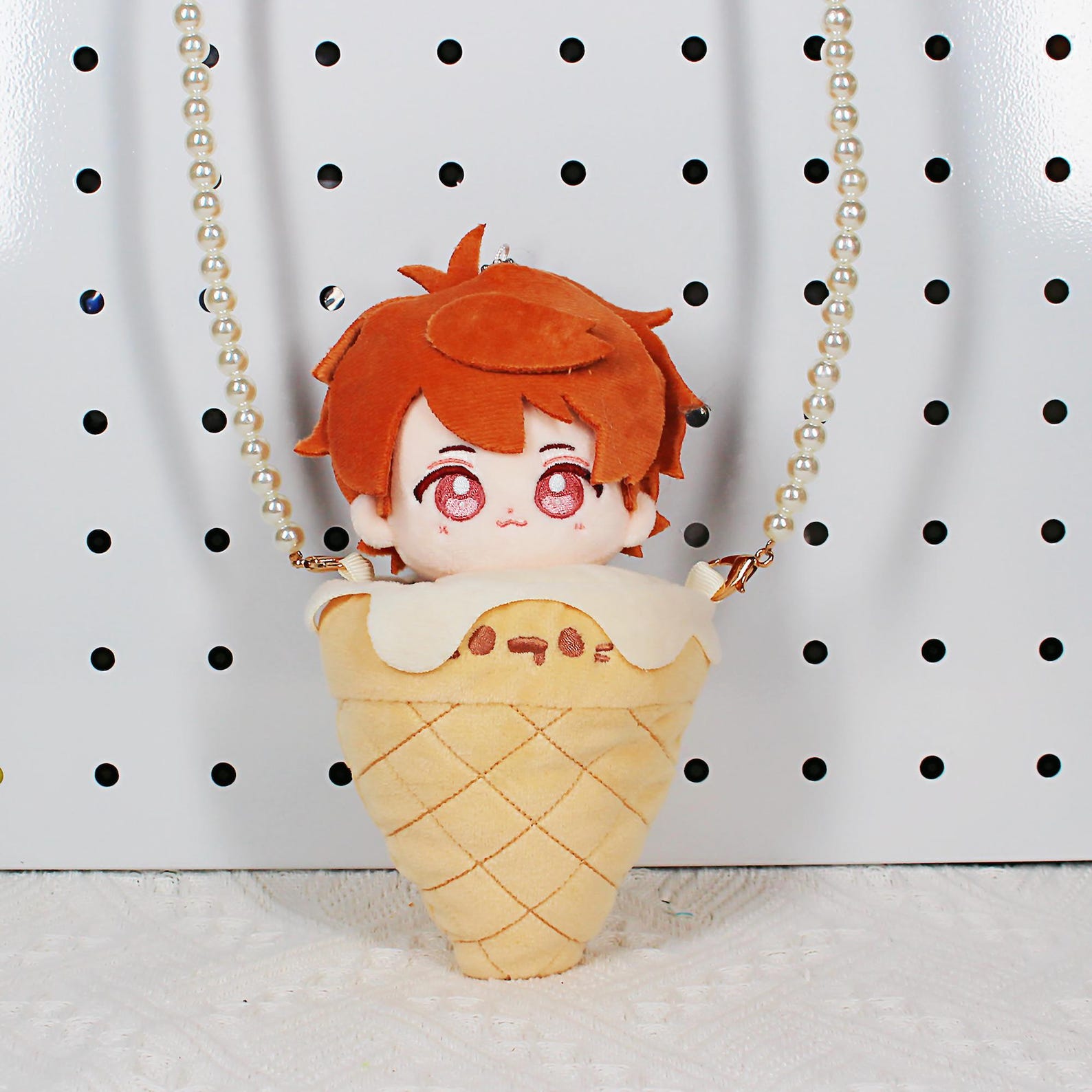 Tears of Themis Luke Pearce Plush Keychain ToT 4 Inch Chibi Plush Bag Accessory NXX Fanmade Gift detail image 1