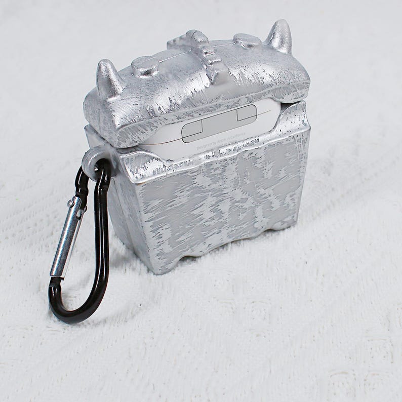 The Legend of Zelda Bokoblin Loot Chest AirPods Case Treasure Chest Earphone Protective Cover Fanmade Zelda Gift Idea