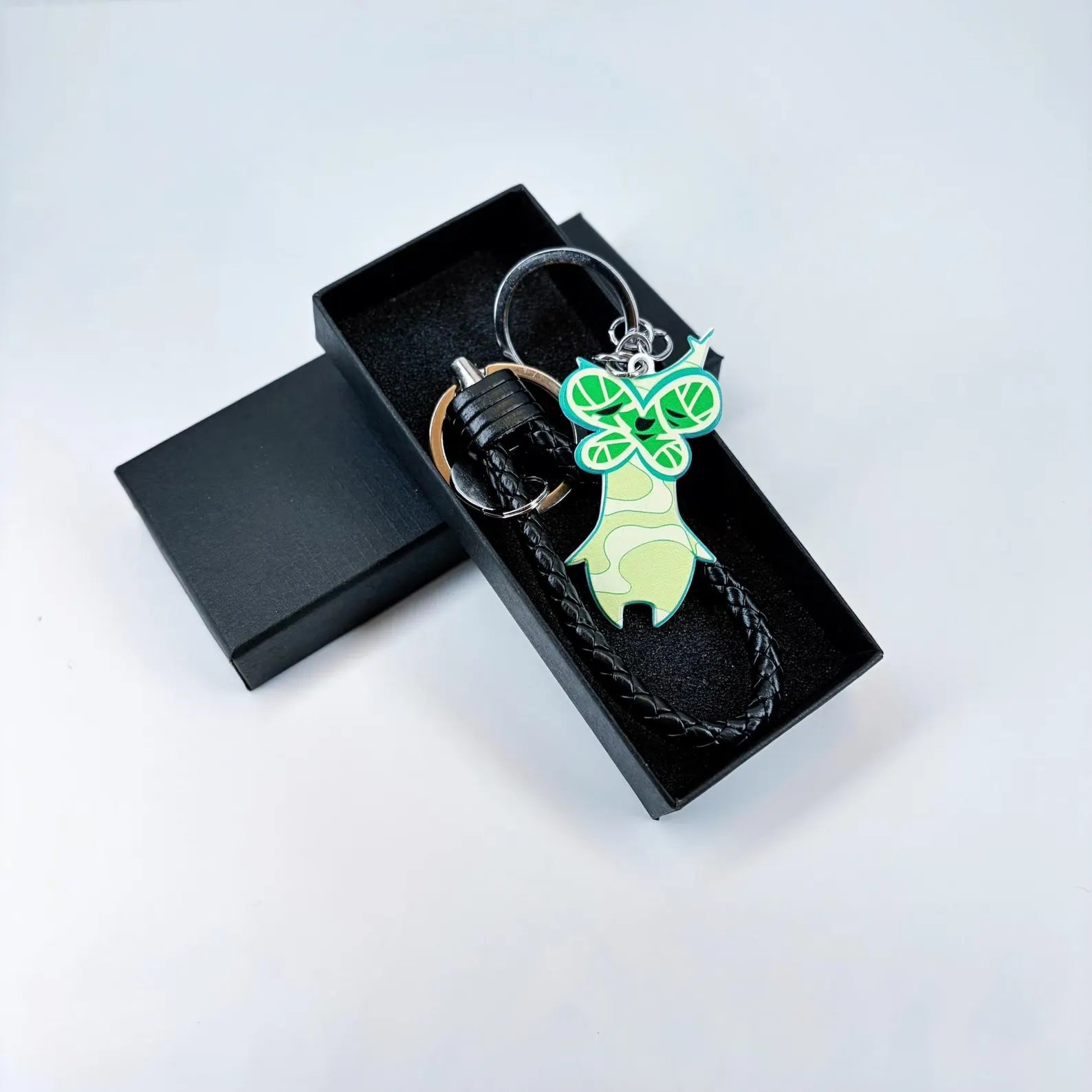 The Legend of Zelda Keychain Set Sheikah Slate Heart Container Hylian Shield Fanmade Acrylic Charms detail image 7
