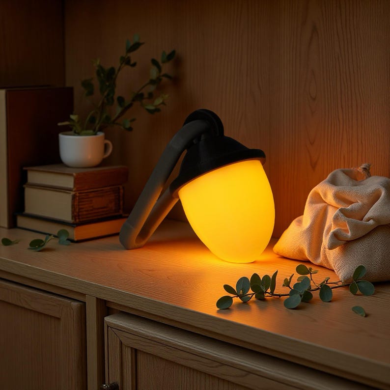 The Legend of Zelda Korok Acorn Lamp Backpack Light Fanmade LED Glow Clip On Night Light detail image 4