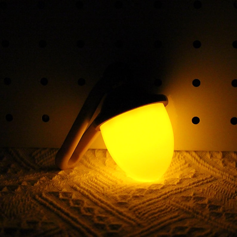 The Legend of Zelda Korok Acorn Lamp Backpack Light Fanmade LED Glow Clip On Night Light detail image 5