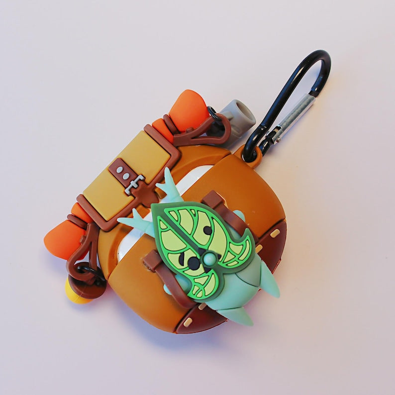 The Legend of Zelda Korok AirPods Case YAHAHA Silicone Headphone Cover Fanmade Zelda Gift AirPods Pro 3 Compatible