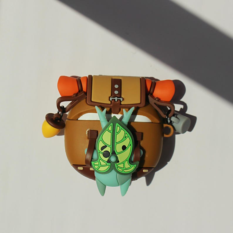 The Legend of Zelda Korok AirPods Case YAHAHA Silicone Headphone Cover Fanmade Zelda Gift AirPods Pro 3 Compatible
