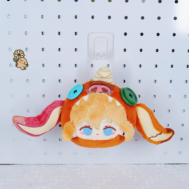 The Legend of Zelda Link Bokoblin Mask Plush 6 Inch Breath of the Wild Fanmade Soft Doll detail image 3