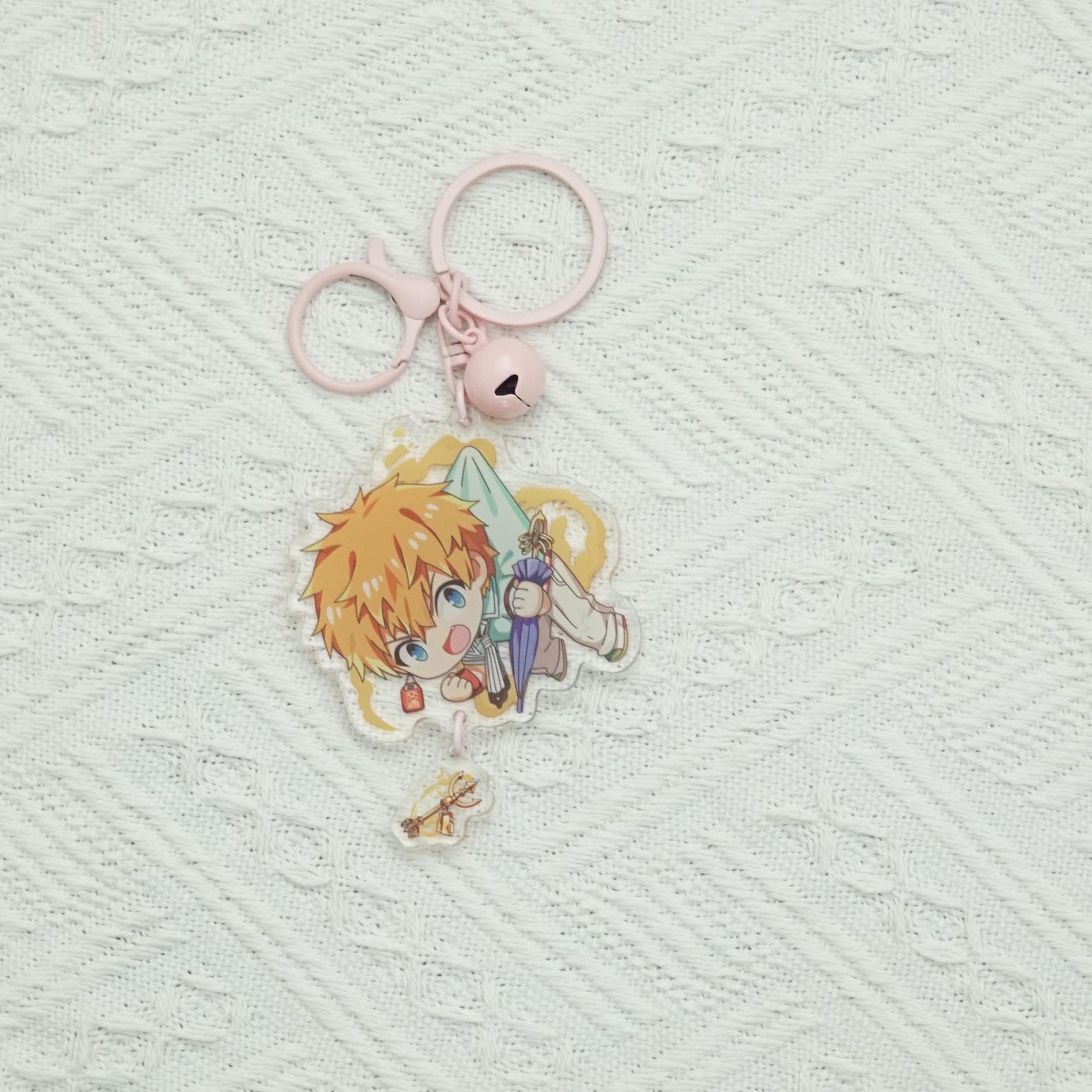 Toilet-Bound Hanako-kun Kawaii Acrylic Keychain Set Nene Hanako Kou Chibi Anime Charms Fanmade Gift detail image 4