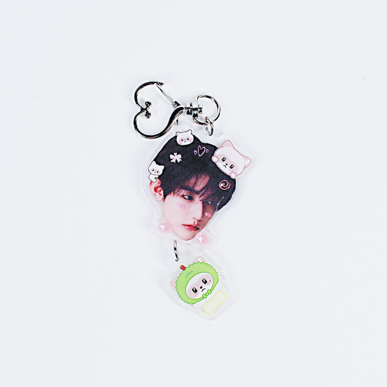 ZEROBASEONE ZB1 Acrylic Keychain Set Fanmade Kpop Bag Charms for ZEROSE