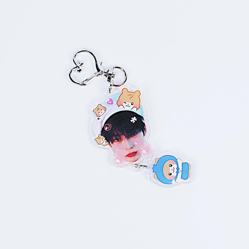 ZEROBASEONE ZB1 Acrylic Keychain Set Fanmade Kpop Bag Charms for ZEROSE detail image 3