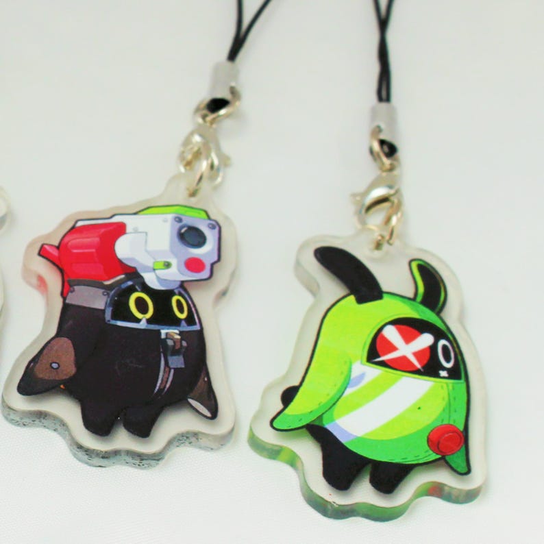 Zenless Zone Zero Bangboo Acrylic Keychain ZZZ Phone Charm Fanmade Bag Accessory Gift detail image 4