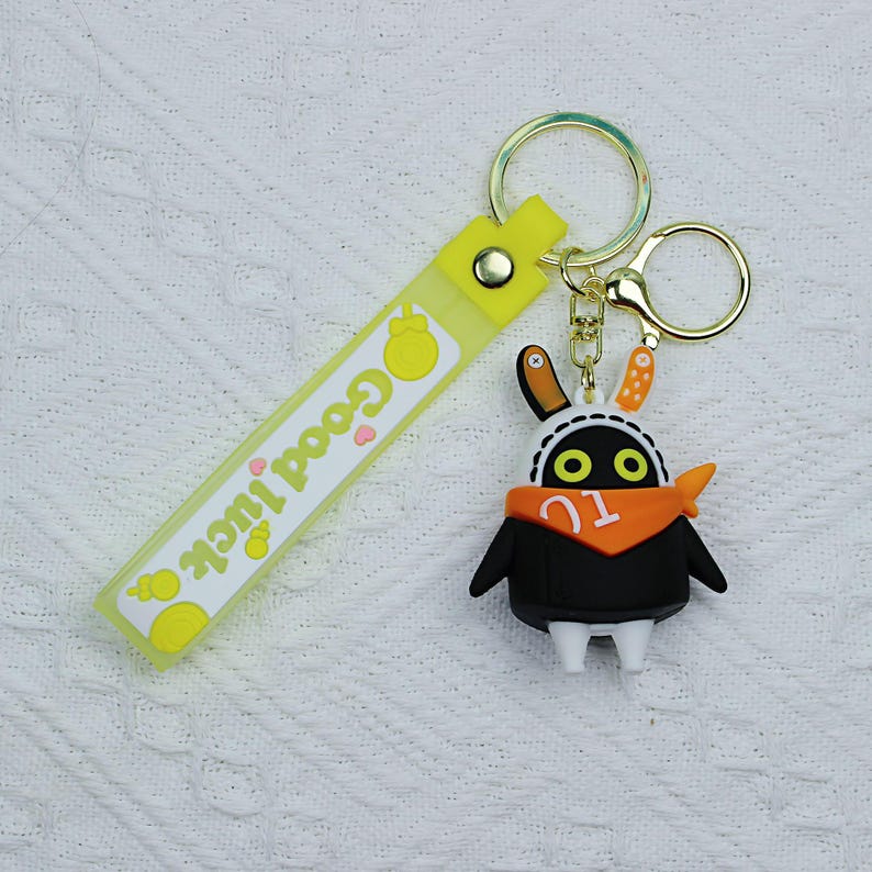 Zenless Zone Zero Bangboo Mini Figure Keychain Eous Sharkboo Luckyboo Amillion ZZZ Silicone Cute Charm Fanmade Gift detail image 2
