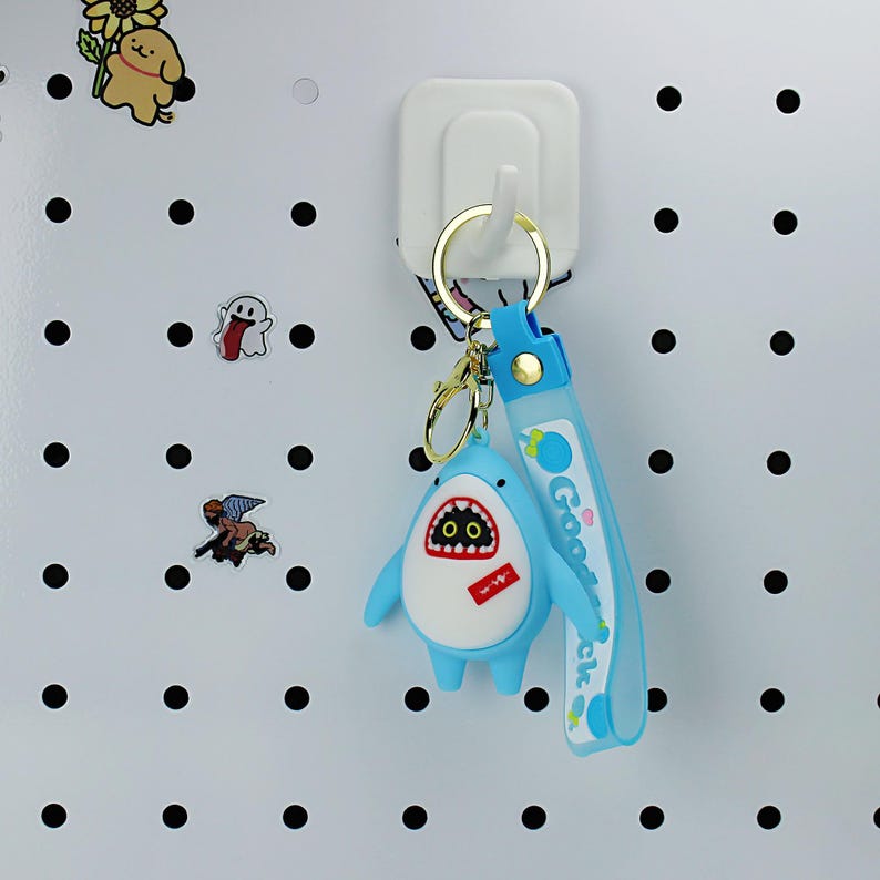 Zenless Zone Zero Bangboo Mini Figure Keychain Eous Sharkboo Luckyboo Amillion ZZZ Silicone Cute Charm Fanmade Gift detail image 3
