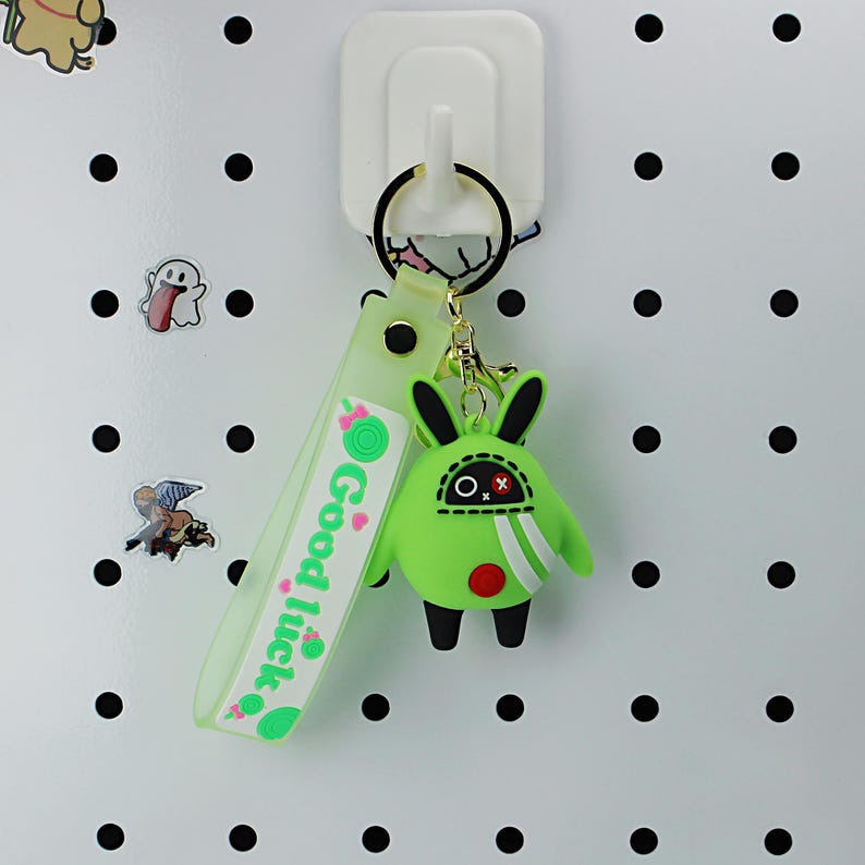 Zenless Zone Zero Bangboo Mini Figure Keychain Eous Sharkboo Luckyboo Amillion ZZZ Silicone Cute Charm Fanmade Gift detail image 6