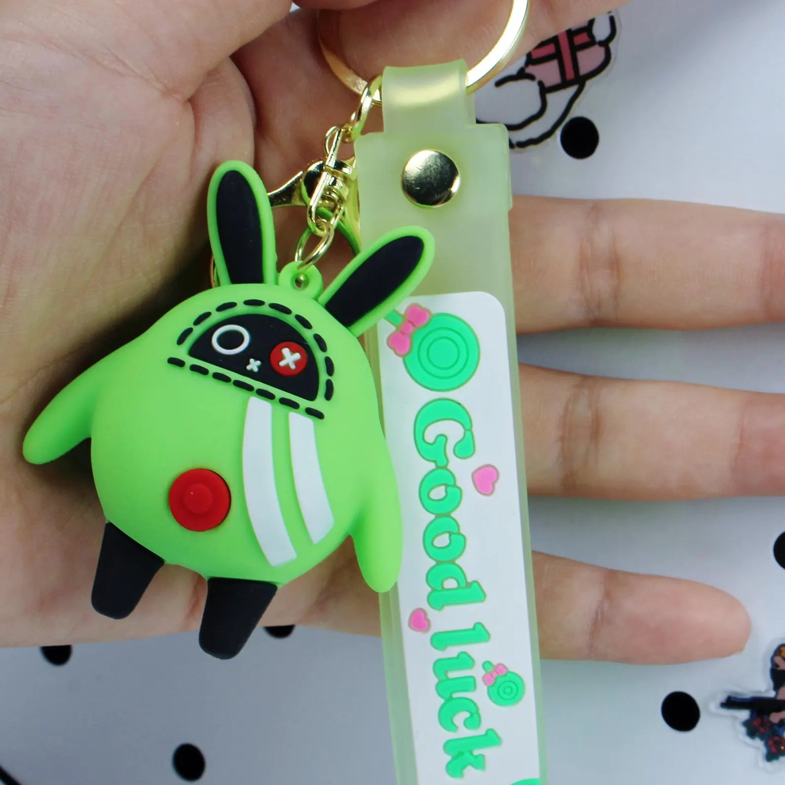 Zenless Zone Zero Bangboo Mini Figure Keychain Eous Sharkboo Luckyboo Amillion ZZZ Silicone Cute Charm Fanmade Gift detail image 9