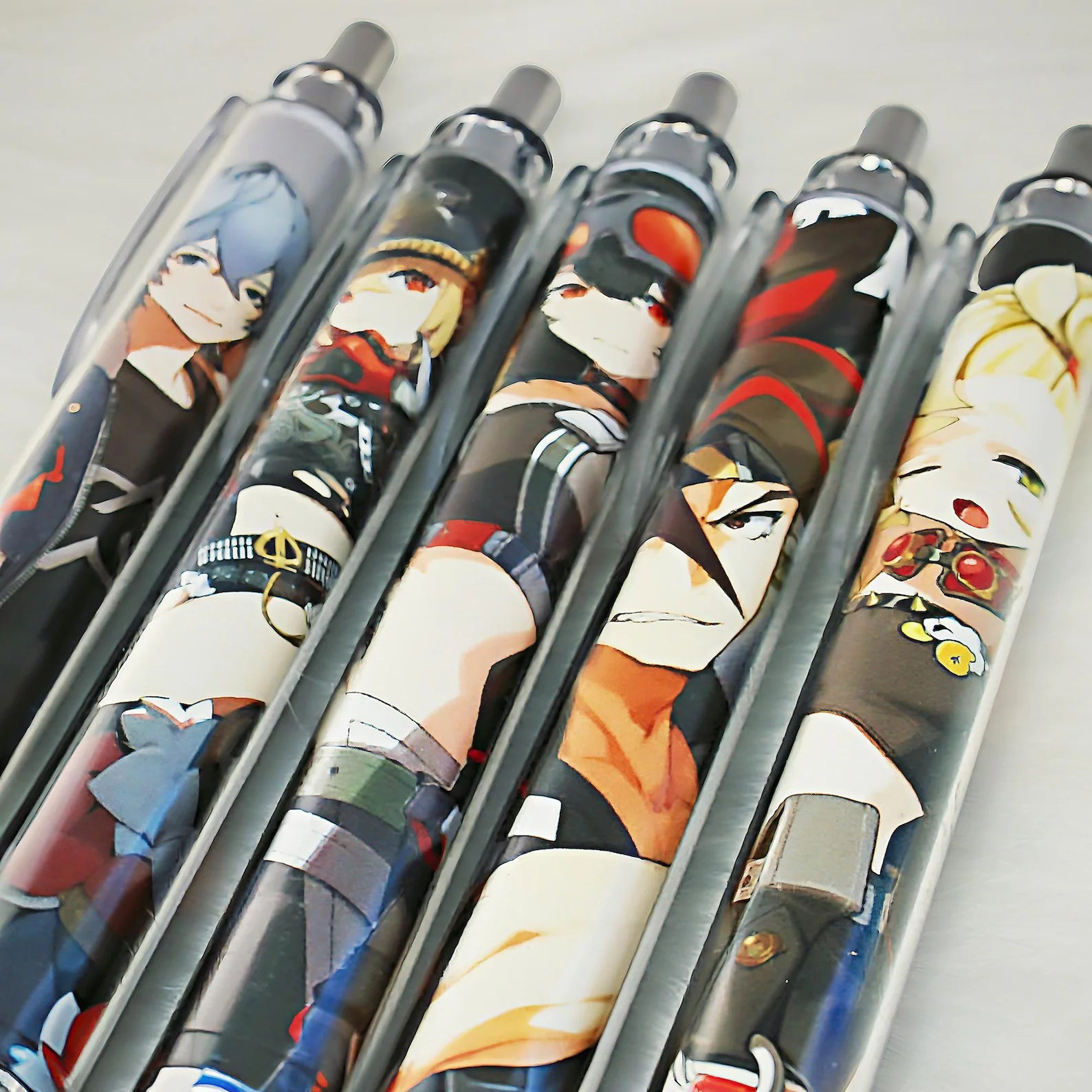 Zenless Zone Zero Black Gel Ink Pen Set 25 Characters Collection ZZZ Factions Smooth Writing Fanmade Stationery Gift detail image 7