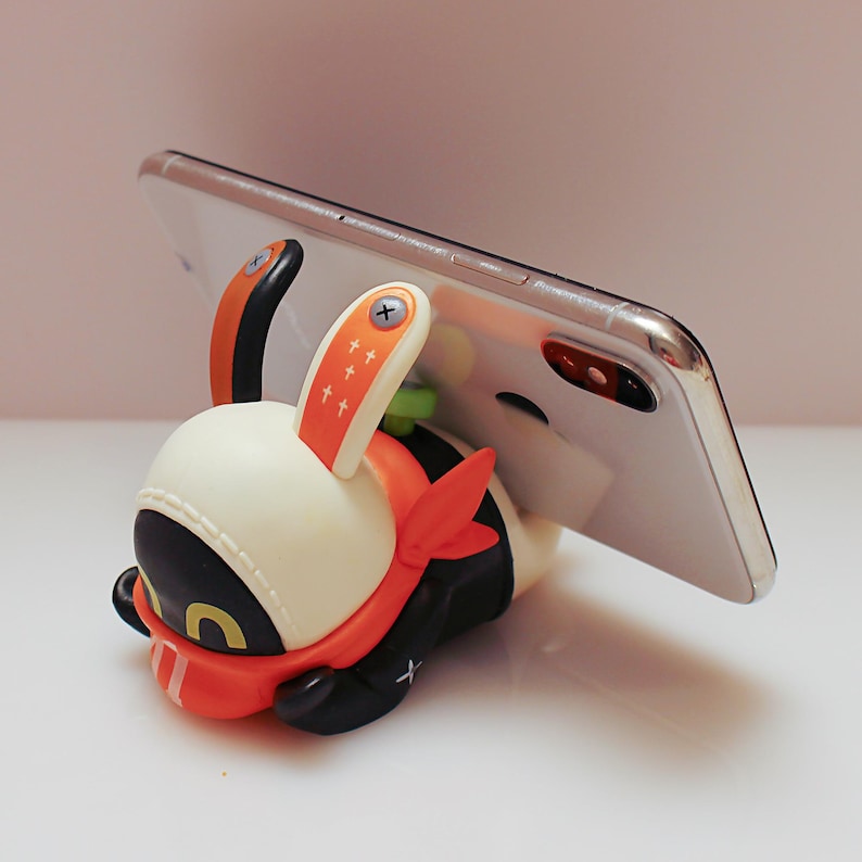 Zenless Zone Zero Eous Phone Stand Bangboo Phone Holder Cute ZZZ Desk Accessory Fanmade Gift detail image 2